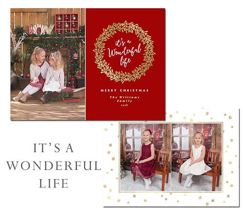 It's a Wonderful Life - Christmas Card