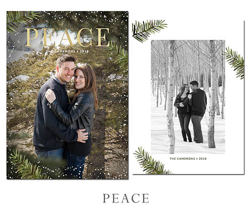 Peace - Christmas Card